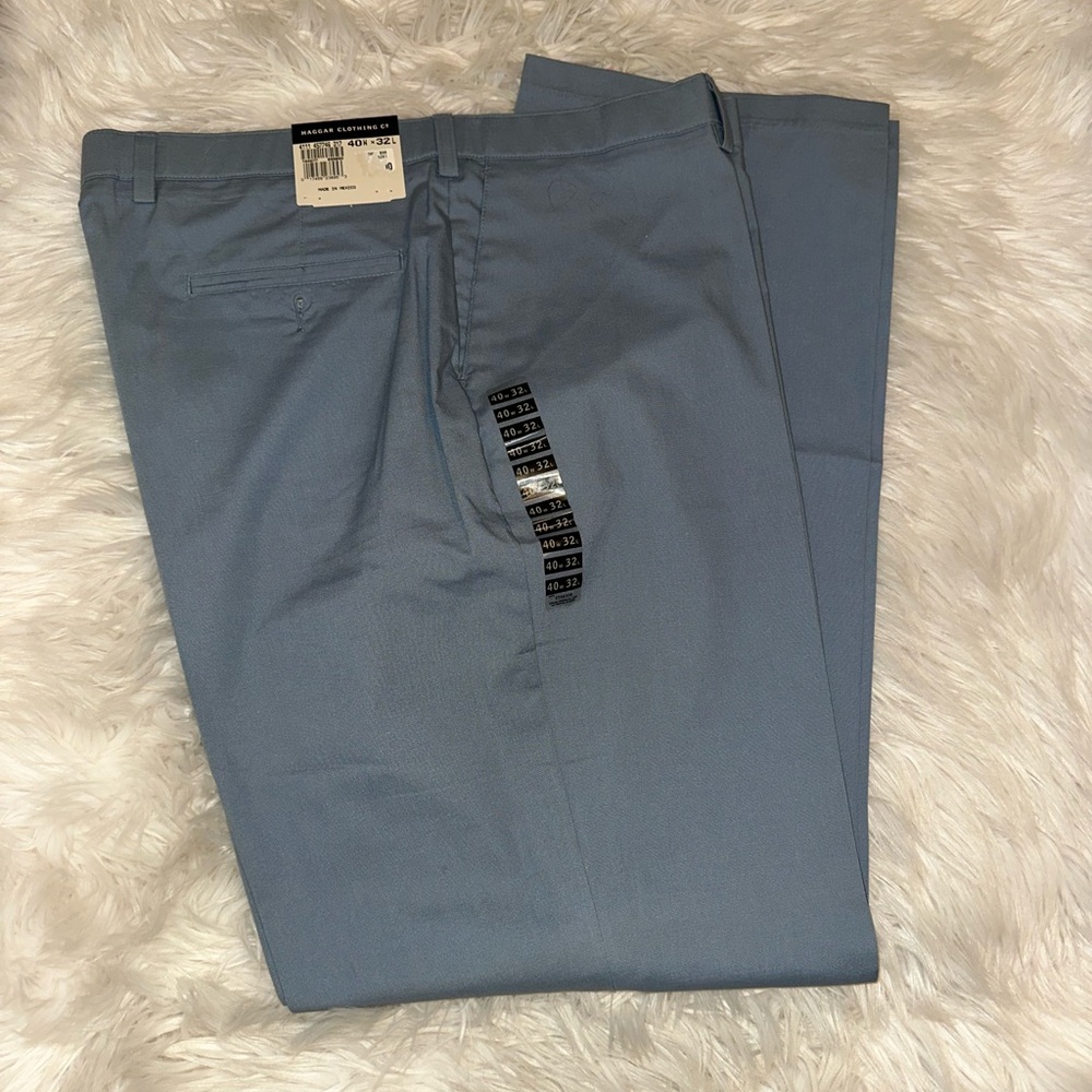 Hagger Men's Blue Pants 40 x 32